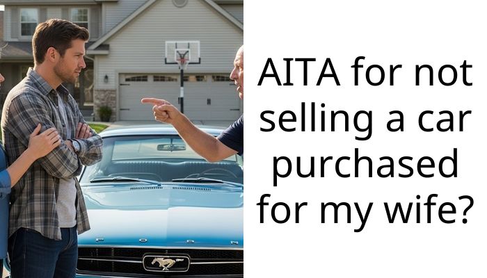 AITA for not selling a car purchased for my wife?