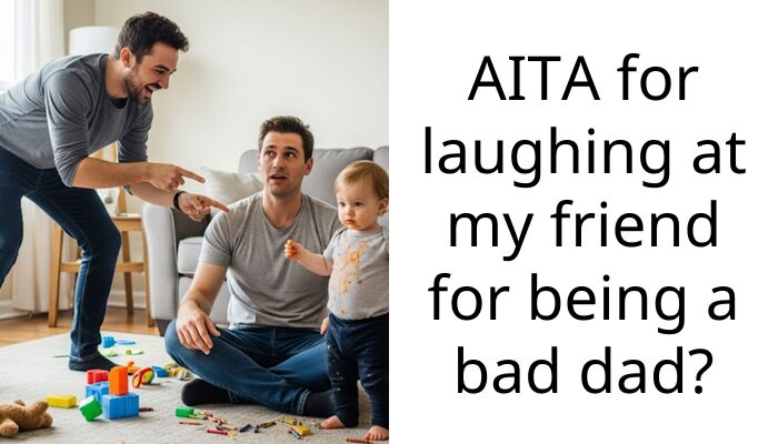 Friend bragged about sleeping through the night while his wife suffers and I couldn’t stop laughing