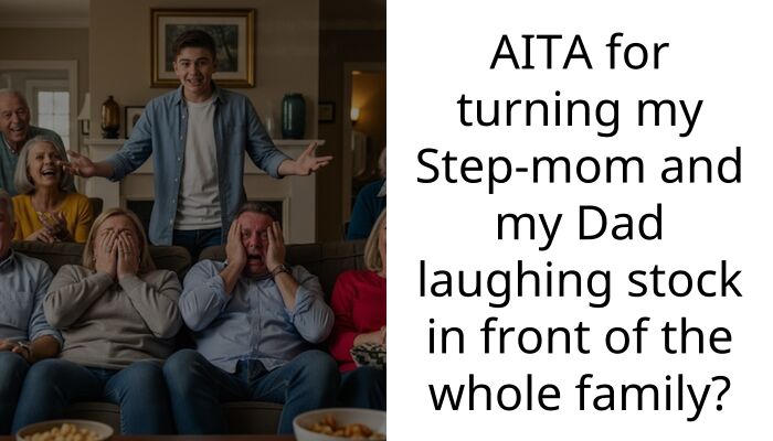 I Compared My Dad And Stepmom To My Toddlers And The Whole Party Burst Out Laughing