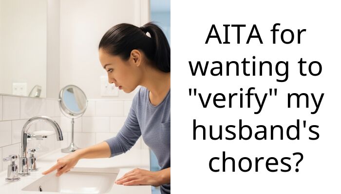 AITA for wanting to “verify” my husband’s ch**es?