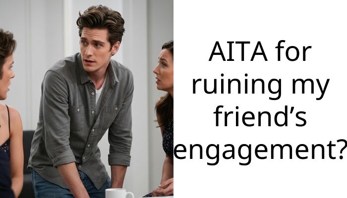AITA for ruining my friend’s engagement?