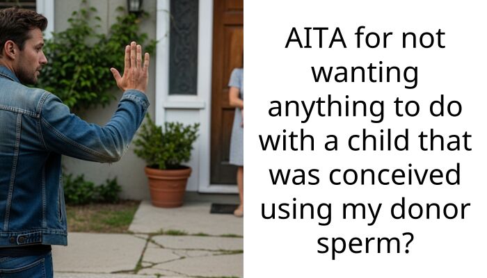 AITA for not wanting anything to do with a child that was conceived using my donor s**rm?