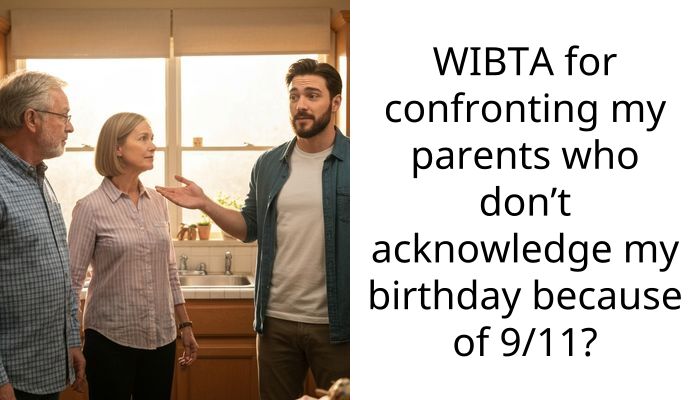 My parents ignore my birthday because I was born on 9/11 and I’m finally snapping