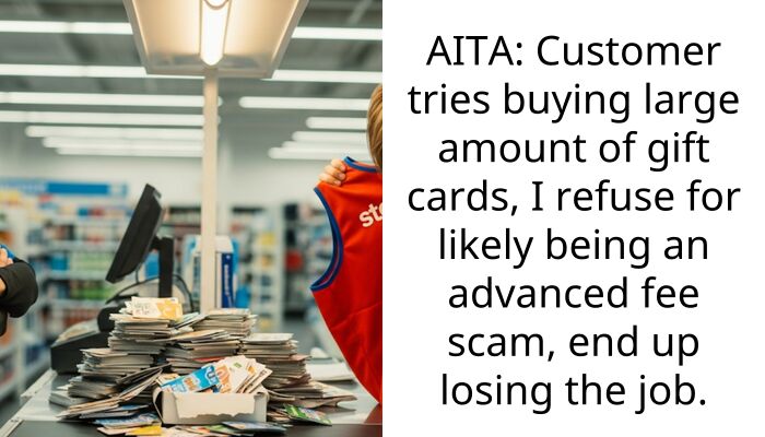 My manager tried to force me to help a scammer so I quit on the spot