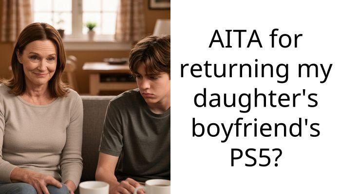 AITA for returning my daughter’s boyfriend’s PS5?