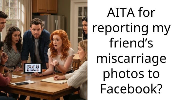My Friend Posted Graphic Photos Of Her Miscarried Fetus And I Reported Them To Facebook