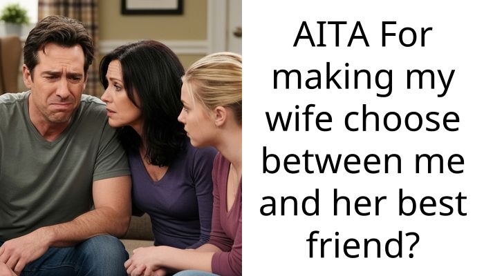 AITA For making my wife choose between me and her best friend?