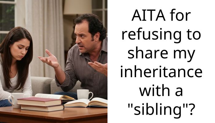 AITA for refusing to share my inheritance with a “sibling”?