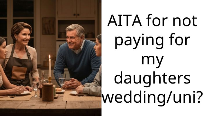 AITA for not paying for my daughters wedding/uni?