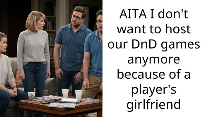 AITA I don’t want to host our DnD games anymore because of a player’s girlfriend