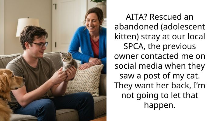 Original Owner Wants Her Cat Back After Redditor Adopts Her From Shelter