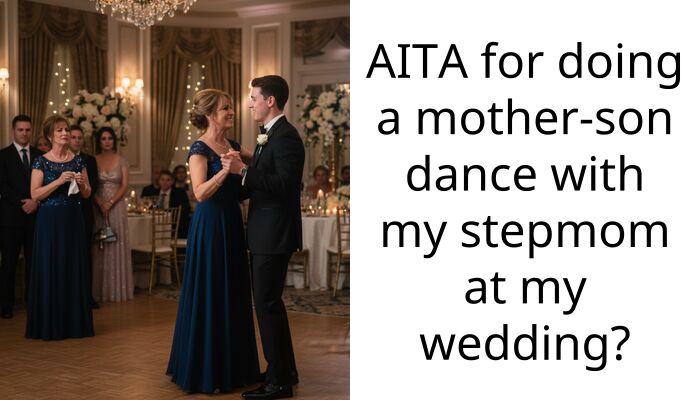 Man Chooses To Do Mother-Son Dance With Step-Mom On Wedding Day, Biological Mum Accuses Him Of Replacing Her As His Dad Did