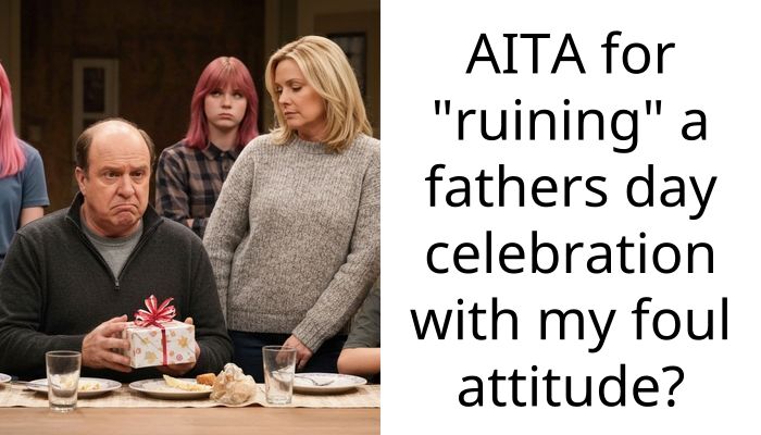 AITA for “ruining” a fathers day celebration with my foul att*tude?
