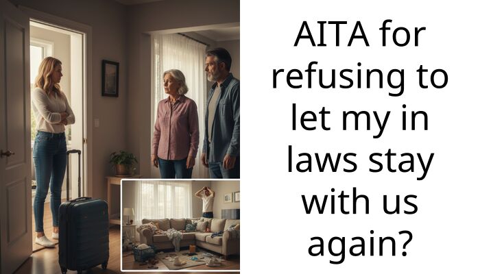 AITA for refusing to let my in laws stay with us again?