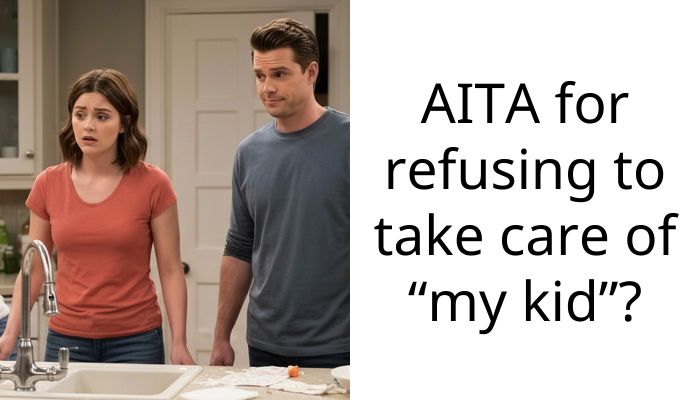 AITA for refusing to take care of “my kid”?