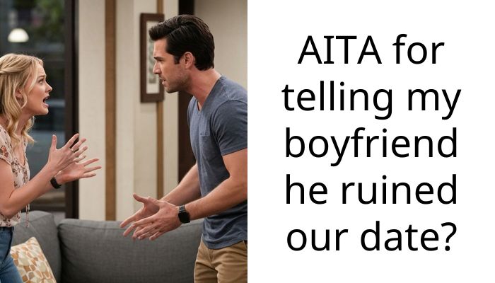 AITA for telling my boyfriend he ruined our date?