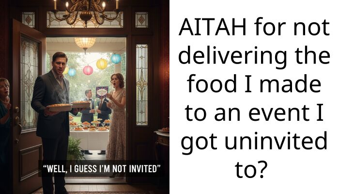 She Disinvited Me Last Minute… But Wanted My Food Anyway