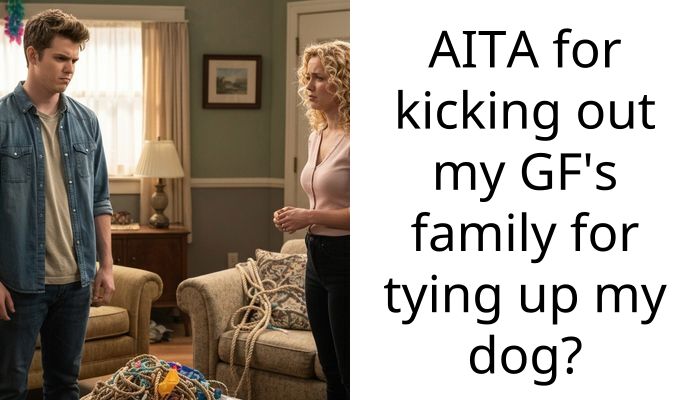 I Kicked My Girlfriend’s Mom Out After She Tied My Dog To A Fence Like A Farm Animal