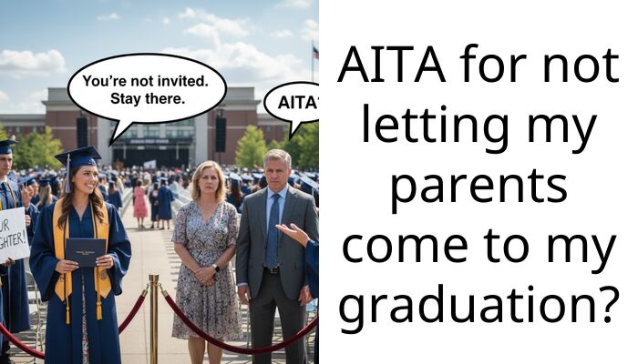 AITA for not letting my parents come to my graduation?