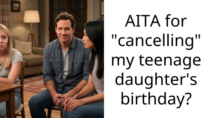 AITA for “cancelling” my teenage daughter’s birthday?