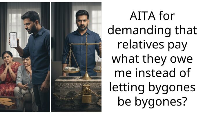 AITA for demanding that relatives pay what they owe me instead of letting bygones be bygones?