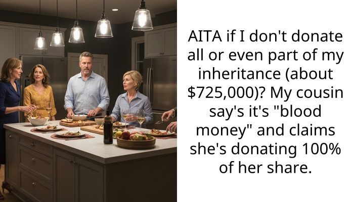 My Cousin Is Calling My Inheritance Blood Money and Demanding I Give It All Away