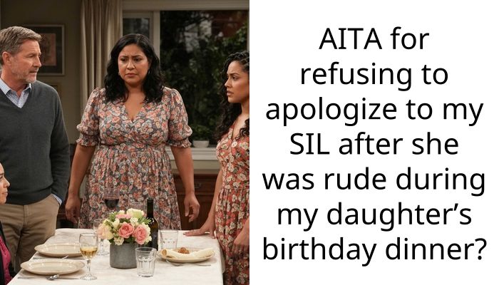 Sister-in-law insulted my dead wife at my daughter’s birthday dinner so I kicked her out