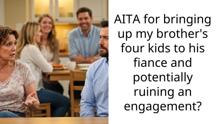 I Told My Brother’s Fiancée About His Four Secret Kids and Now The Whole Family Hates Me