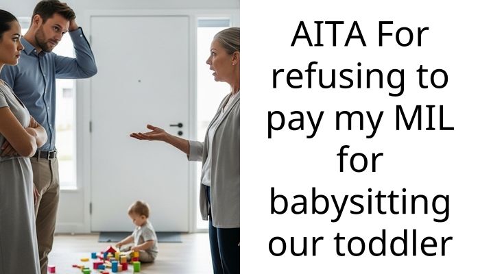Redditor Asks If He’s In The Wrong For Refusing To Pay His MIL For Babysitting So He And His Wife Could Go On Vacation