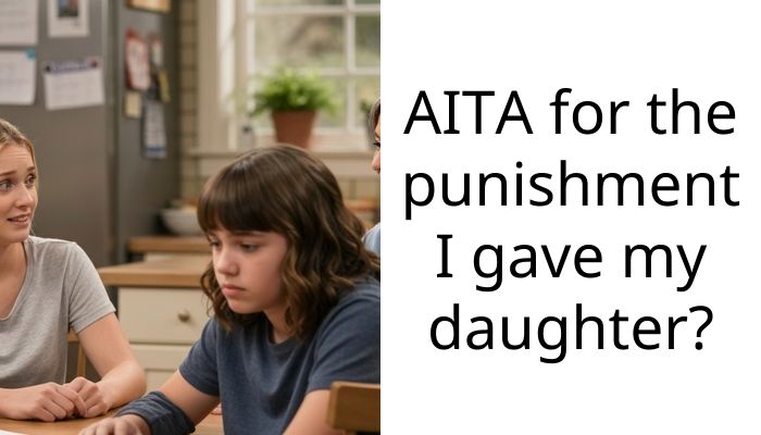 AITA for the punishment I gave my daughter?