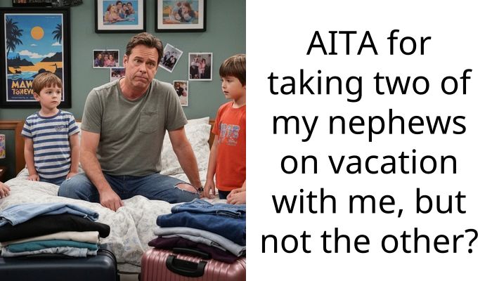 I canceled my nephew’s vacation after he destroyed my shirt and now my family is furious