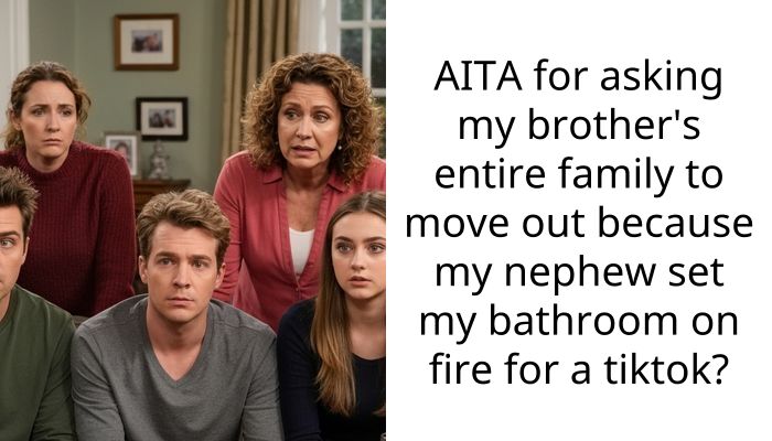My Nephew Burned Down My Bathroom for a TikTok and My Brother Thinks I Should Just Forgive Him