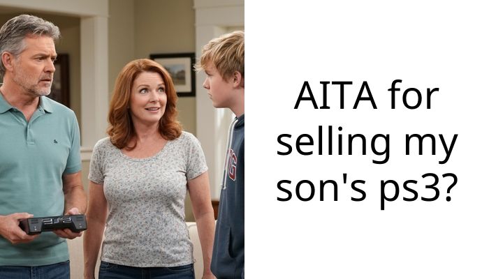 AITA for selling my son’s ps3?