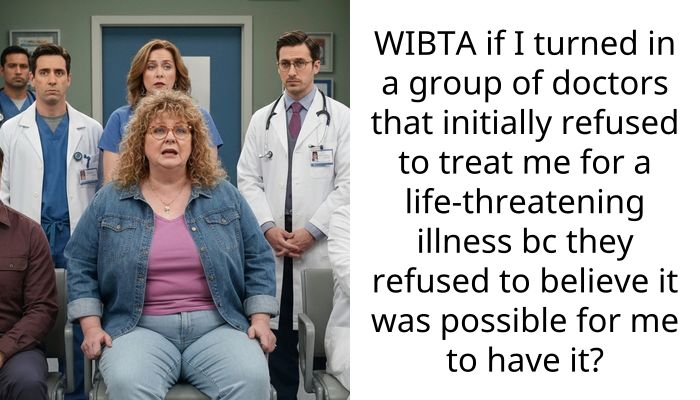 WIBTA if I turned in a group of doctors that initially refused to treat me for a life-threatening illness bc they refused to believe it was possible for me to have it?