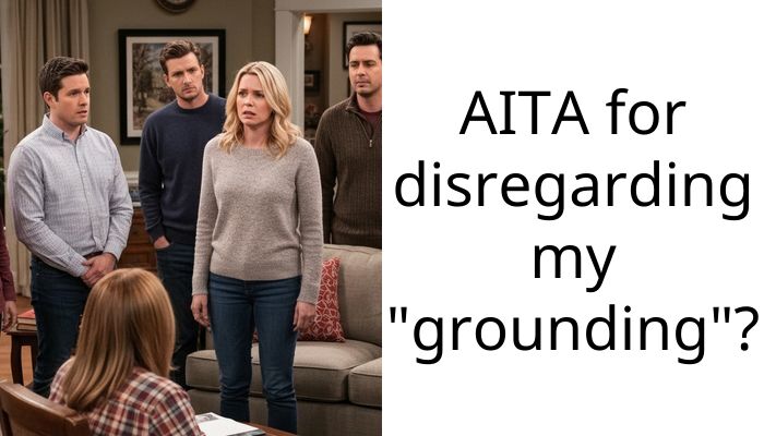 AITA for disregarding my “grounding”?
