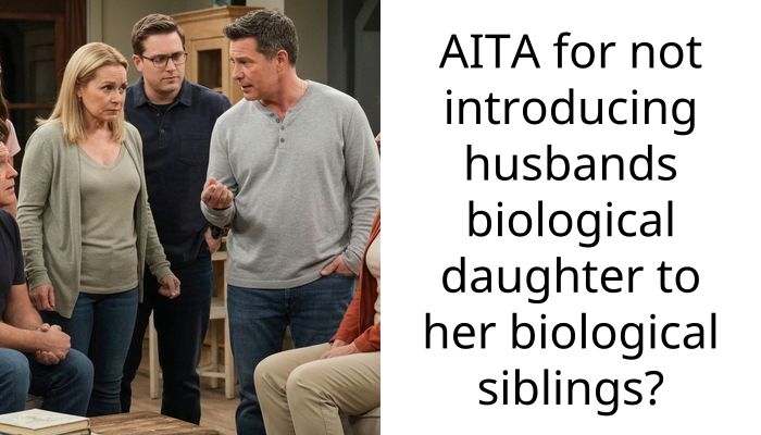 AITA for not introducing husbands biological daughter to her biological siblings?