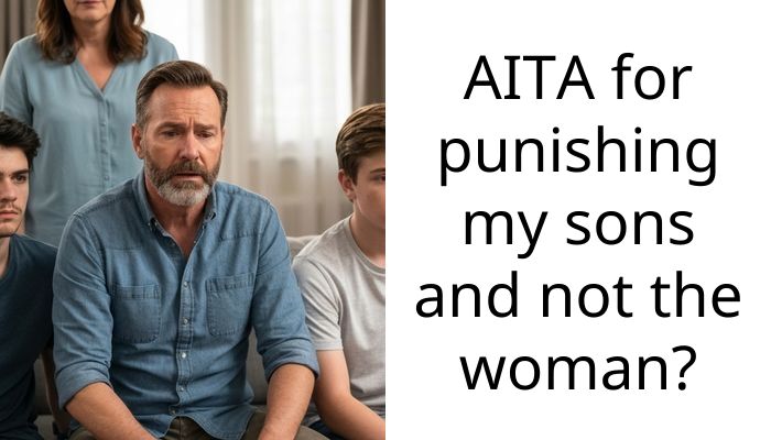 My husband thinks our boys spying on a neighbor is fine but I totally disagree