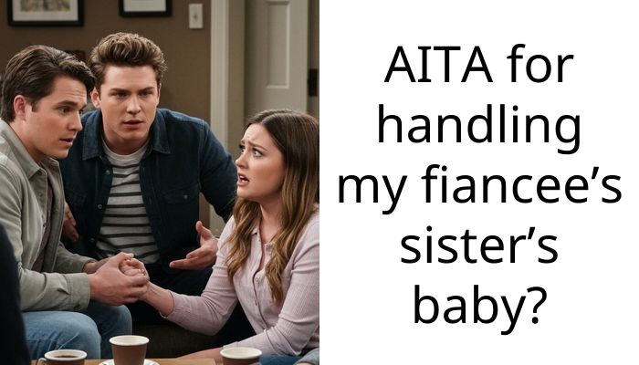 Sister-in-law screamed at me for holding her baby after asking me to watch him