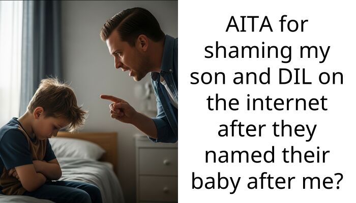 AITA for shaming my son and DIL on the internet after they named their baby after me?