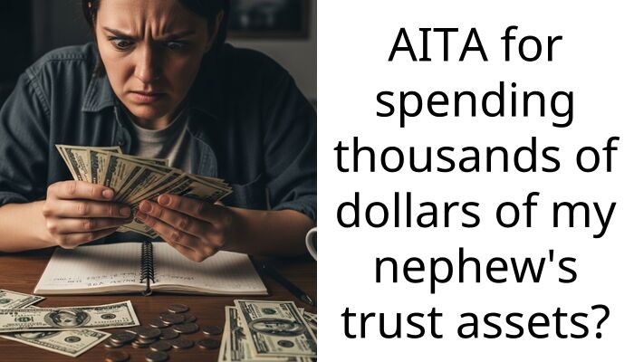 AITA for spending thousands of dollars of my nephew’s trust a*sets?