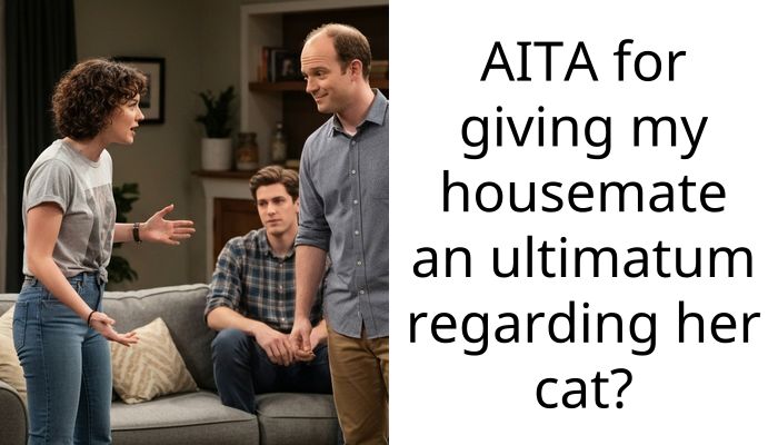 AITA for giving my housemate an ultimatum regarding her cat?