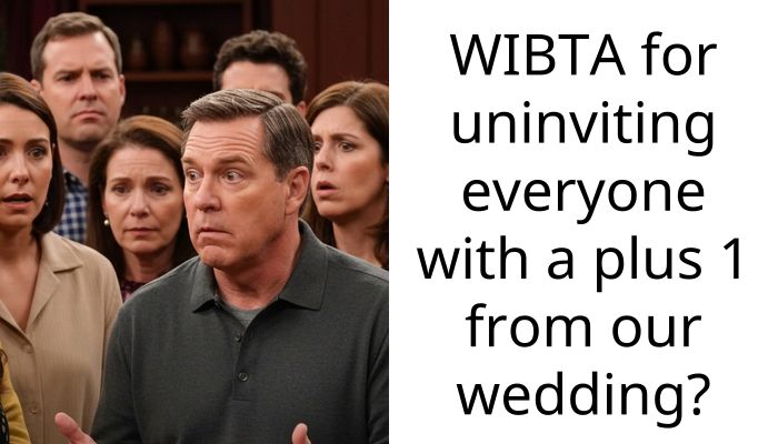 WIBTA for uninviting everyone with a plus 1 from our wedding?