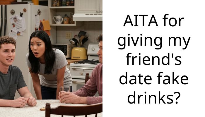 AITA for giving my friend’s date fake drinks?