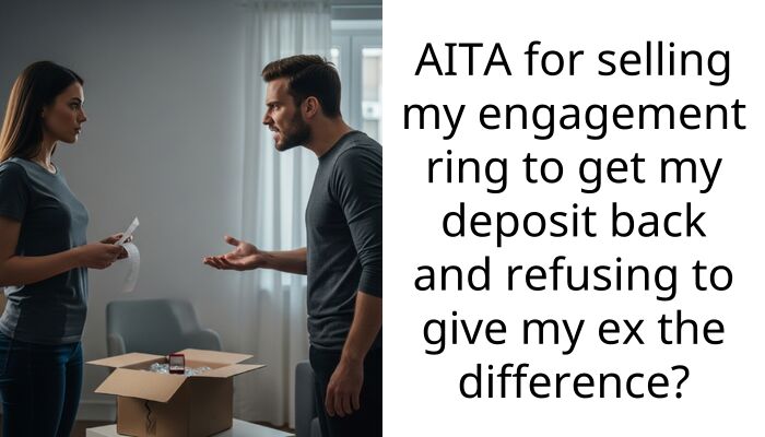 I Sold My Engagement Ring After He Left Me For His Best Friend and Now He Wants Profit