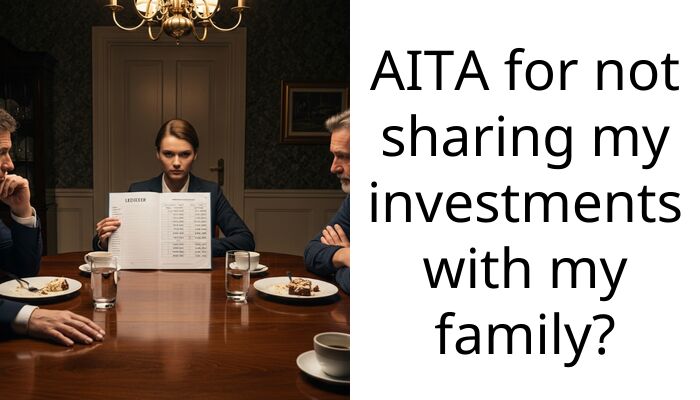 AITA for not sharing my investments with my family?