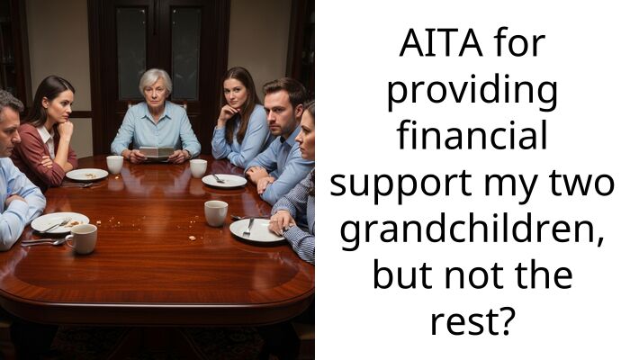 AITA for providing financial support my two grandchildren, but not the rest?