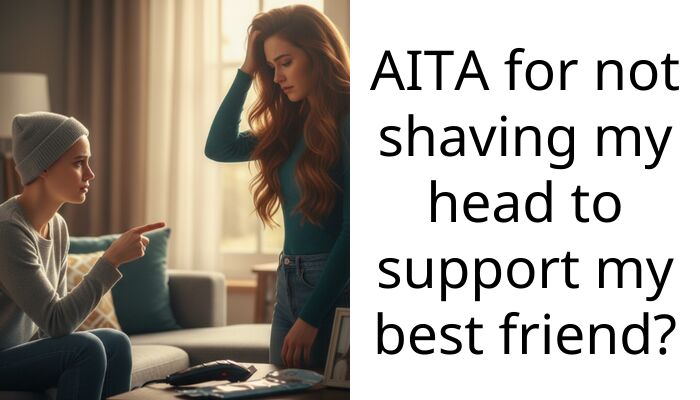 Friends Are Calling Me Selfish Because I Refused To Shave My Head For My Cancer-Stricken Best Friend