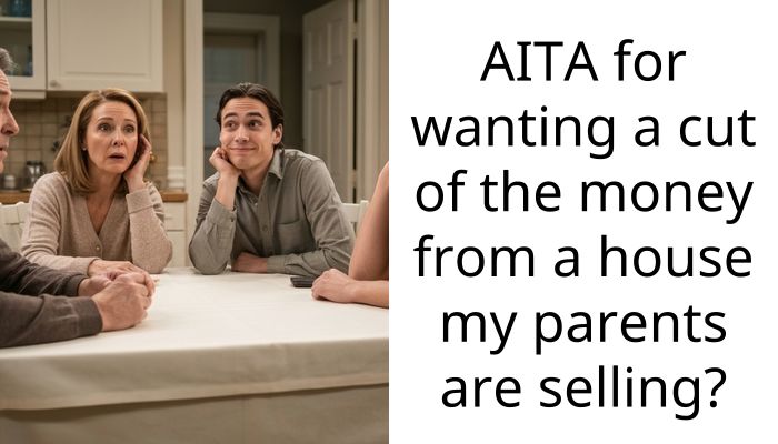 AITA for wanting a cut of the money from a house my parents are selling?