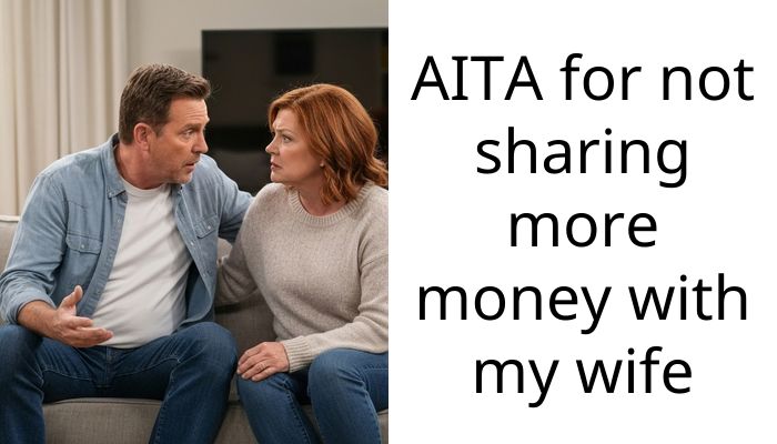 AITA for not sharing more money with my wife