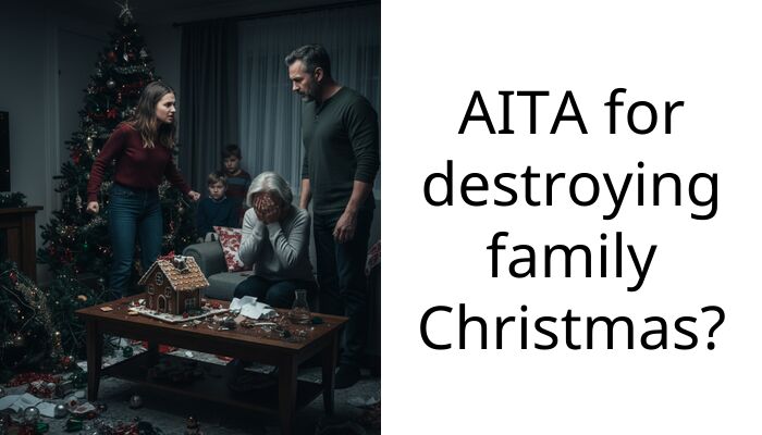AITA for destroying family Christmas?